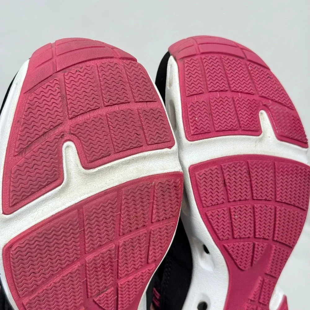Speedo Womens Water Shoes Size 8 Black Pink Swim Hiking Quick Lace - Picture 2 of 11